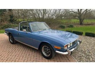 lovely 1976 french blue stag 4 speed auto conversion a vendre