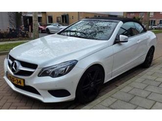 mercedes-benz e-klasse e200 cabrio a7 2013 — mercedes-benz — marktplaats