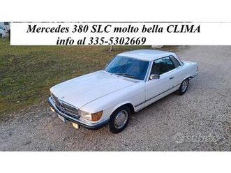 mercedes-benz sl 380 slc 380 very rare lhd europea