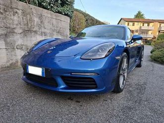 cayman 718 2.0 manuale sapphire blue