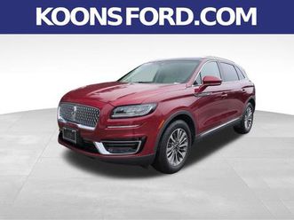 used 2019 lincoln nautilus select