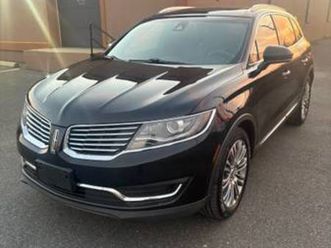 2016 lincoln mkx reserve 119 k 4x4