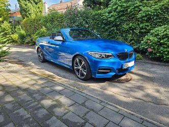 bmw m235i cabrio 32.800 km | nur sommer | bmw perf.