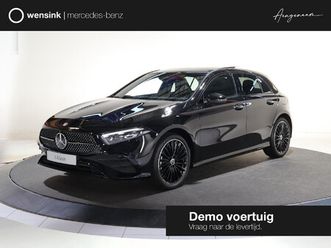 mercedes-benz a-klasse 250e business solution amg | panoramadak | stoelverwarming | achteruitrijcamera | multibeam led | keyless entry/go | nightpakket |