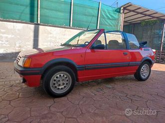 peugeot 205 cabrio 1.6 cti prima serie asi trenten