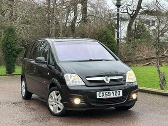 2009 vauxhall meriva 1.8i 16v design 5dr easytronic mpv petrol automatic