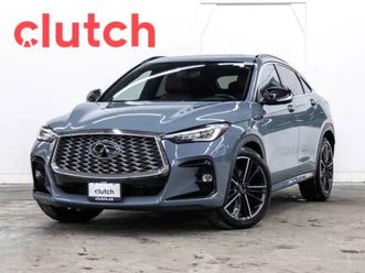 2022 infiniti qx55 sensory w/ apple carplay & android auto, sunr