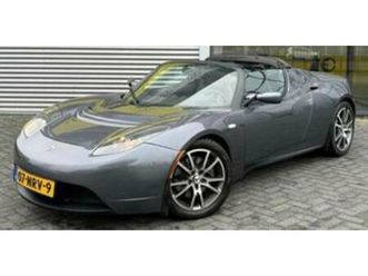 tesla roadster 2010 grijs nieuwe apk bij aflevering — tesla — marktplaats