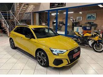 audi a3 35 tfsi s tronic line 150ch led matrix-carplay-semi cuir-jantes 18-black edition-1 main