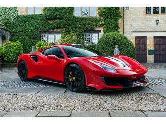 ferrari 488 pista • carbon fibre extras • launch spec • 1 years ferrari warranty