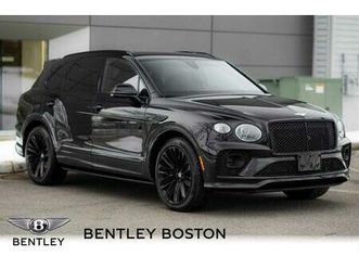 used 2021 bentley bentayga speed