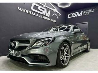 mercedes-benz clase c coupé 63 amg 7g plus