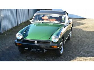 mg midget 1977 british racing green free uk delivery a vendre