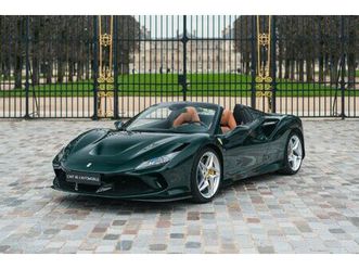 2022 ferrari f8 - spider - verde british racing, full carbon, low mileage, full xpel