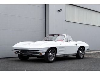 corvette c2 stingray cabrio 327cui schalter h-zulassung