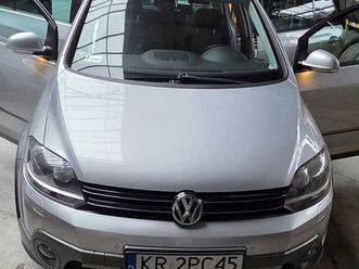volkswagen golf plus 2.0 tdi dpf crossgolf