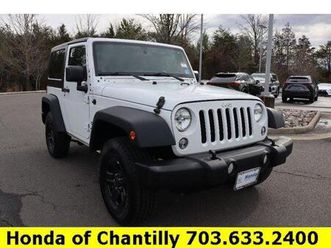 used 2018 jeep wrangler jk sport