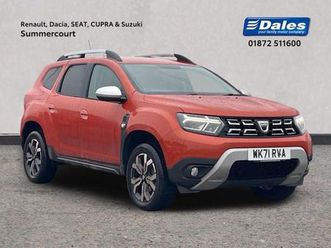 2021 dacia duster duster 1.0 tce 90 prestige 5dr hatchback petrol manual