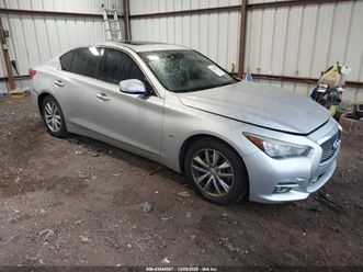 infiniti q50 3.0l v-6 di, dohc, vvt, turbo, 300hp rear wheel