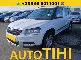 škoda yeti 2.0 tdi ambition outdoor 2014.g. 81kw samo 90 000km⭐⭐⭐⭐⭐, 2014 god.