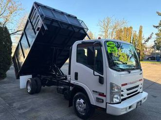 2015 isuzu npr w3500hd v8 6.0l 229k.mi.12ft.x4ft.dump truck***sale***