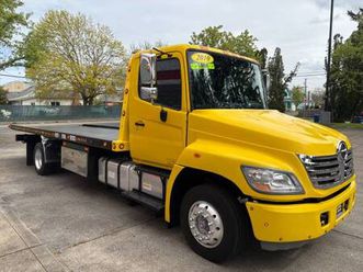2010 hino 258 diesel 21ft.steel rollback+wheel lift tow truck**sale***