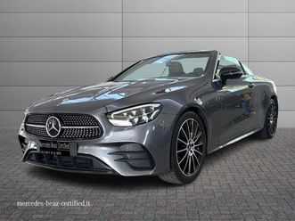 mercedes-benz classe e cabrio 220 d auto 4matic cabrio premium plus del 2021 usata a montecosaro