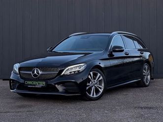 mercedes-benz c220d t amg-line leder/kamera/ambiente/acc/spurh