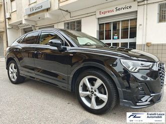 q3 sportback 35 2.0 tdi s line edition quattro s-tronic