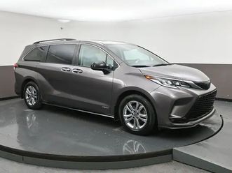 2021 toyota sienna xse awd heated seats, power sliding doors, ca