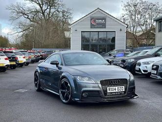 audi tt 2.0 tdi black edition s tronic quattro euro 5 3dr diesel automatic