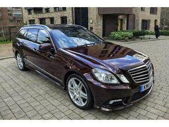 mercedes e500 v8 sport estate designo pan roof huge spec amazing car