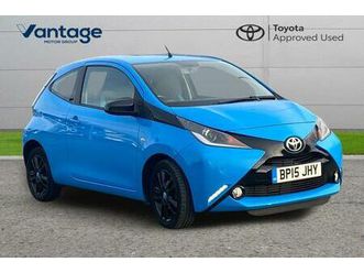 toyota aygo x-cite hatchback's 1.0 vvt-i x-cite euro 6 3dr