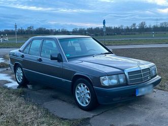 mercedes 190e tüv 9.27 h-zulassung 2.3 klima abs sportline