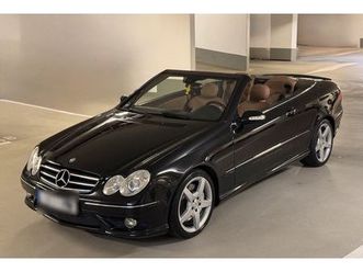 mercedes benz clk 350 cabrio amg paket avantgarde cabrio