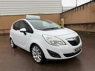 vauxhall meriva 1.4 16v exclusiv limited edition 2011
