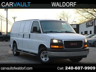used 2020 gmc savana 2500 work van