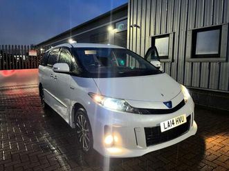 2026 toyota estima hybrid electric manual