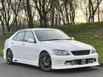 2005 toyota altezza rs200 2.0 beams - greddy turbo - modified - fresh import
