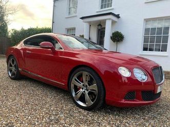 bentley continental 6.0 w12 gt speed auto 4wd euro 5 2dr