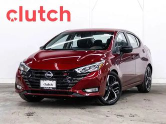 2024 nissan versa sr w/apple carplay & android auto, heated fron