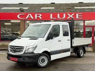 ② mercedes-benz sprinter 2.2 cdi 143cv benne plateau 7 places — camionnettes & utilitaires — 2ememain