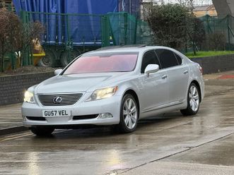 lexus ls 5.0 600h v8 l rsr cvt 4wd euro 5 (s/s) 4dr recliner seats+full dealerhist saloon 2007, 117900 miles, £8990 - 33170190 - exchangeandmart.co.uk