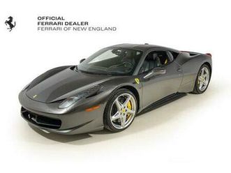 certified 2013 ferrari 458 italia