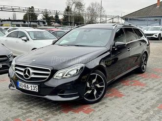 mercedes-benz e 350 bluetec 4matic t avantgarde (automata) végig vezetett szervizkönyves!összes szervizszámlával!napfénytető.navigáció!