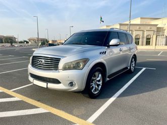 used infiniti qx56 5.6l base + tow package 2012