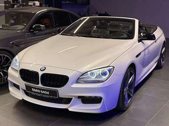 bmw 6er-reihe 640d cabrio aut. m sport *mineralweiss*