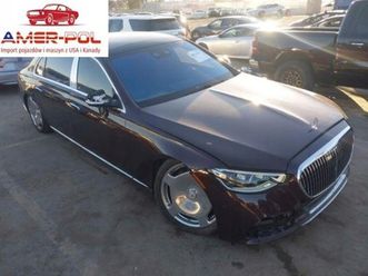 mercedes-benz inny maybach s 580 4matic 2021 4.0l 4.0 benzyna 496km