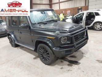 mercedes-benz klasa g 550 suv 2021 4.0l 4.0 benzyna 416km