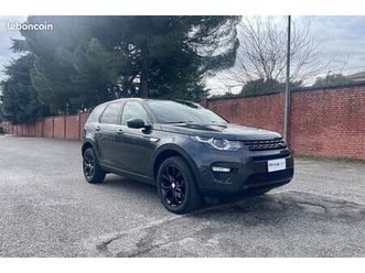 land rover discovery sport 2.0 td4 150ch - historique entretien complet land rover